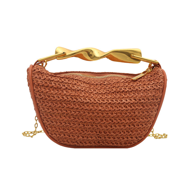 Spring Summer Vintage Women's Bag Single Shoulder Crossbody Casual Fashion