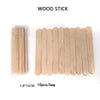Multifunctional Wax Applicator Sticks – Disposable Wood Wax Spatula & Nail Color Mixing Sticks