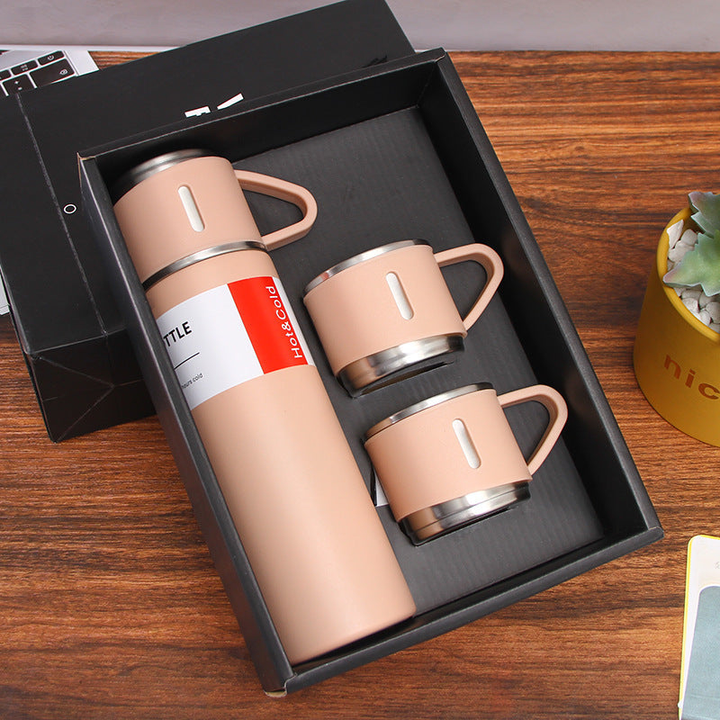 New 304 Stainless Steel Cup Set Office Cup Cup Business Gift Wholesale