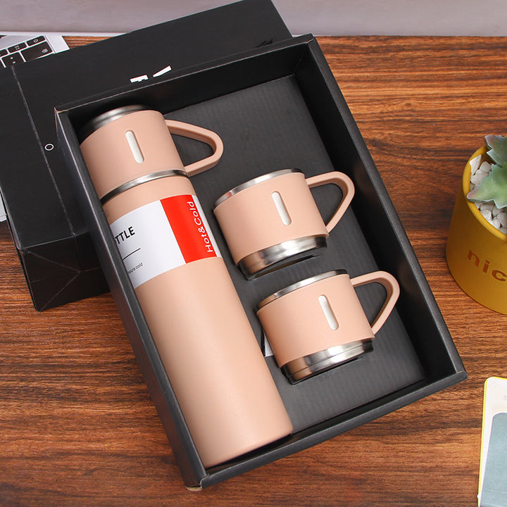 New 304 Stainless Steel Cup Set Office Cup Cup Business Gift Wholesale