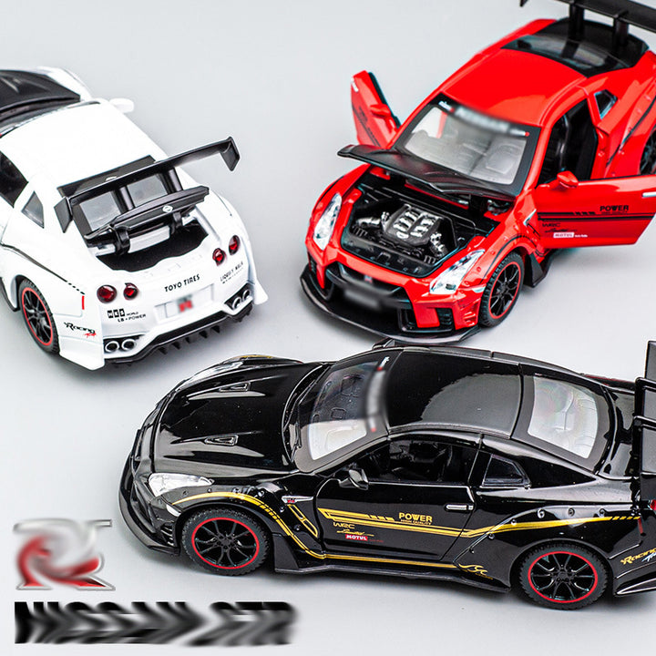1:32 R 35 Modified Wide Body Car Models Alloy
