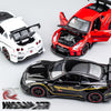 1:32 R35 Modified Wide Body Car Models Alloy合金汽车模型批发