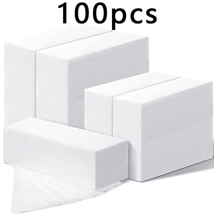 No-Residue Disposable Wax Strips – Non-Woven Hair Removal Wax Paper for Body