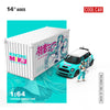Cool Car 1:64宝马MINI COOPER H300 初音 系列仿真合金车模