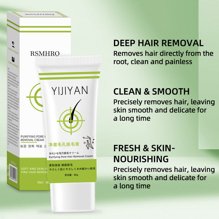 Hanji Lightweight Net Skin Hair Removal Cream 60 g – Arm Leg Painless Wholesale