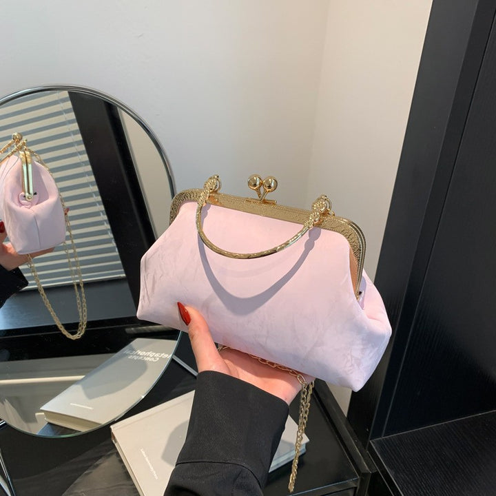 Premium Texture Elegant Handheld Small Bag Women Crossbody Small Square Bag