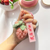 成品钩织毛线手捧玫瑰花钥匙扣挂件卡通可爱向日葵教师节高考礼物
