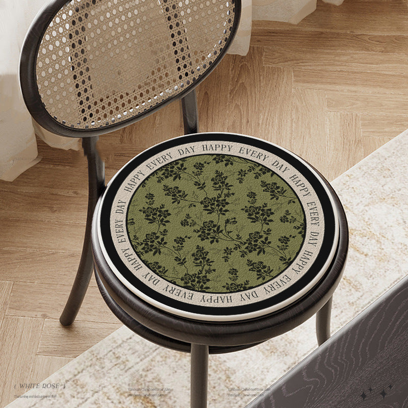French Seat Cushion Silicone All Season Universal Vintage Premium Feel Non Slip