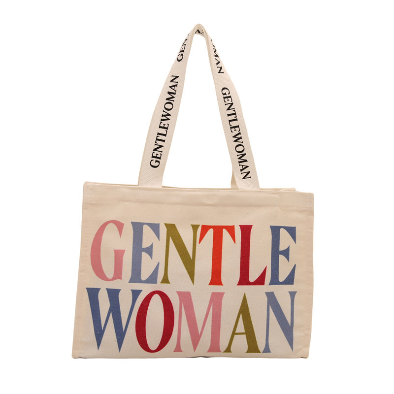 New Canvas Large Capacity Womenins Commuter Tote Bag
