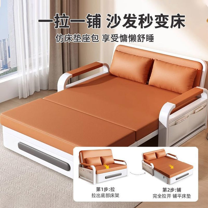 双人客厅小户型多功能伸缩沙发床单人沙发床折叠两用新款阳台