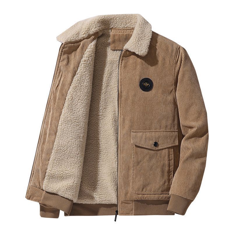Fall/Winter Jacket Men's Thickened Casual Men Jacket