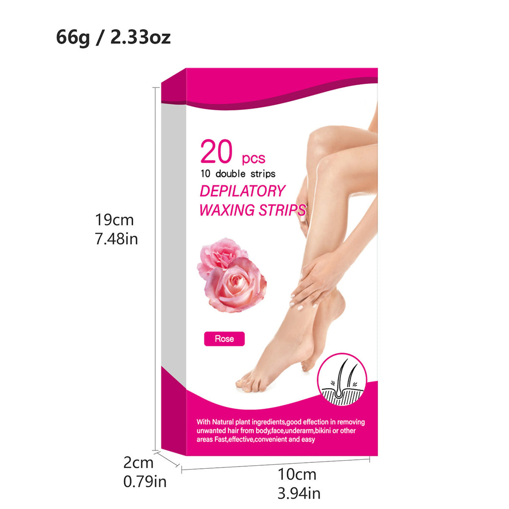 跨境脱毛蜡纸脱毛贴Hair removal patch腿毛腋毛撕拉式蜜蜡去毛贴