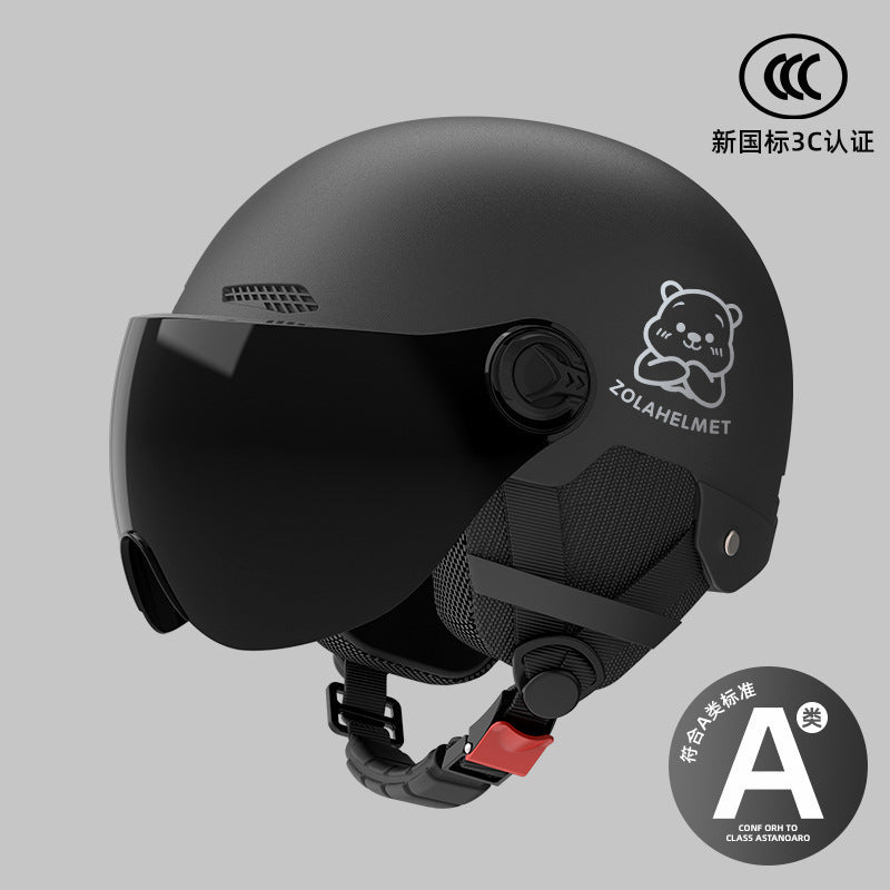 New Small Helmet Electric Vehicle Sun Protection Women Light Wholesale Winter