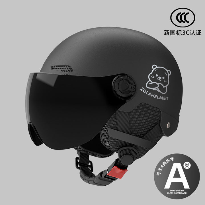 New Small Helmet Electric Vehicle Sun Protection Women Light Wholesale Winter
