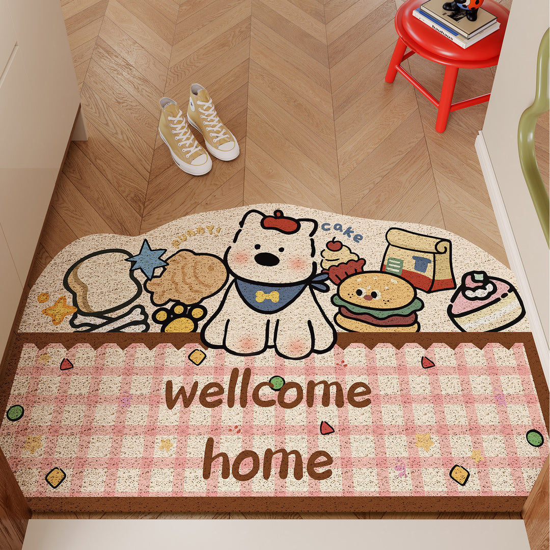 Dog Dog Entryway Floor Mat Non Slip Stain Resistant Entryway Foot Mat