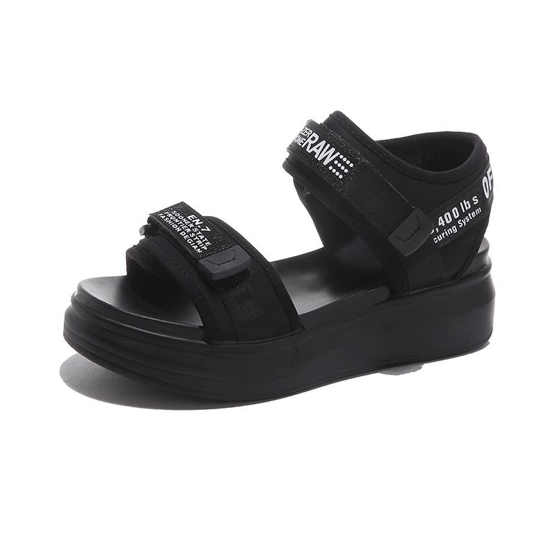 Export Sports Shoes Women New Summer Student Shoes Thick Casual Beach Shoes