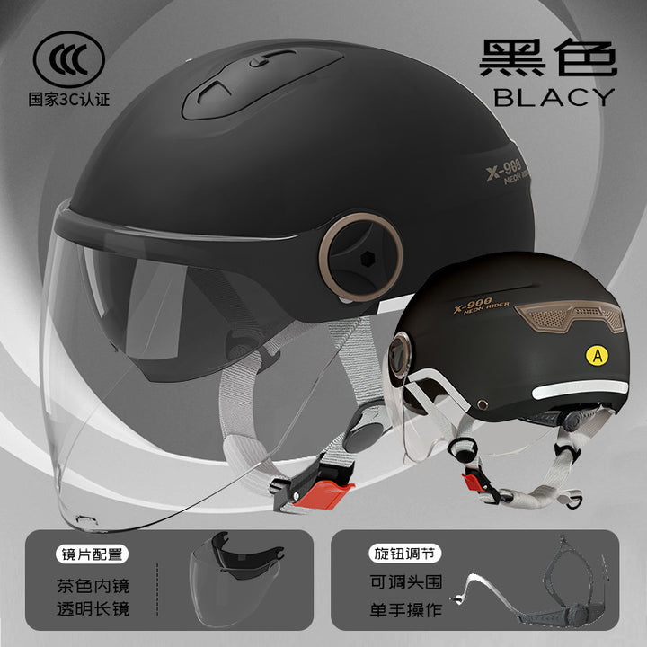 3 c Motorcycle Helmet Men's Women's