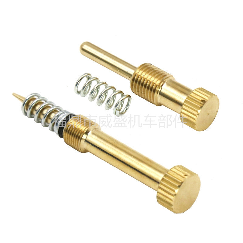 摩托车改装配件Mikuni VM22 YBR125化油器混合比螺丝怠速调节螺钉