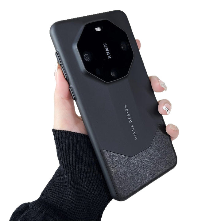 For Huawei Mate 80 Pro Phone Case M 70 Vegan Leather Frosted Soft Touch PC