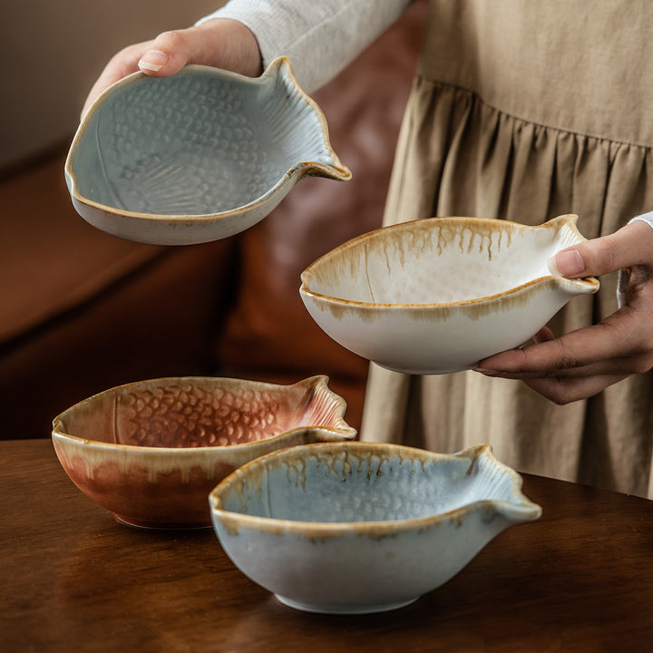 Creative Ceramic Bowl Vintage Tableware Bowl Wholesale Home Bowl Bowl Baby Bowl