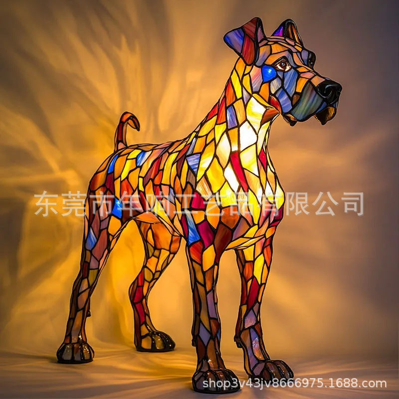 跨境新款Cat Lamp-Dachshund Lamp-Bigfoot Lamp动物LED灯摆件