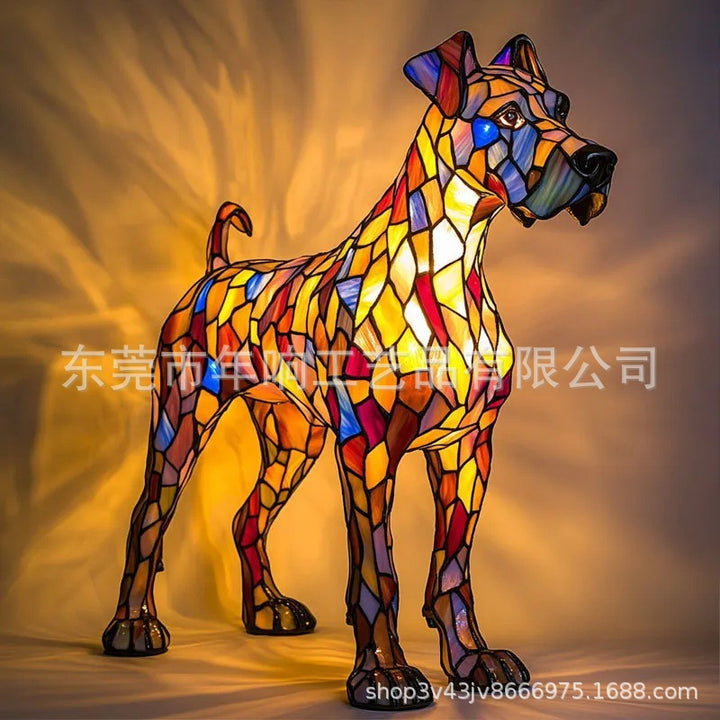 跨境新款Cat Lamp-Dachshund Lamp-Bigfoot Lamp动物LED灯摆件