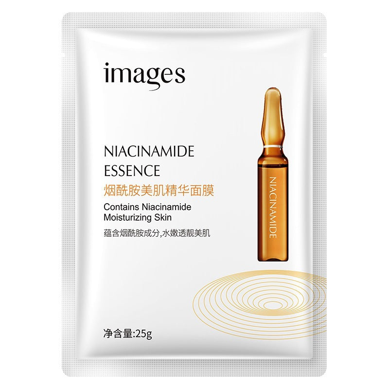 形象美玻尿酸润泽精华面膜 烟酰胺嫩肤保湿滋润安瓶面膜 厂家批发