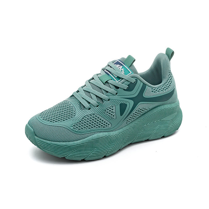 Spring New Sneakers Women Couple Versatile Thick Casual Breathable Running Shoes Small Shoesf 8829