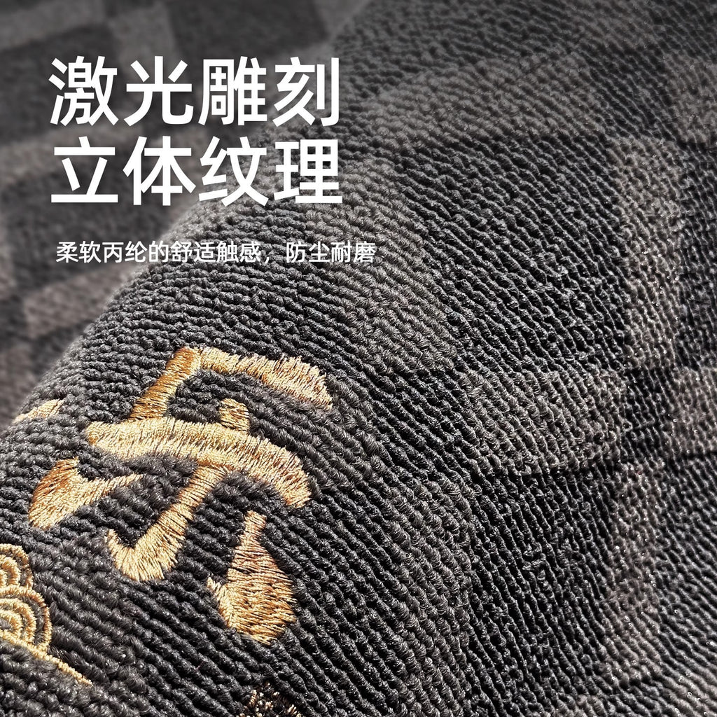 高端轻奢入户门地垫别墅进门垫防滑美尼斯门外耐脏免洗可擦垫子