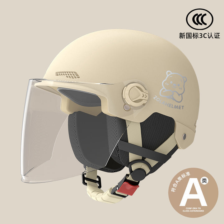 New Small Helmet Electric Vehicle Sun Protection Women Light Wholesale Winter