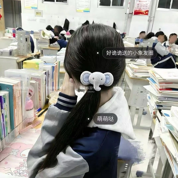 小红书小黄鸡发绳少女心马尾发圈创意设计炸头发发饰合集萌系头绳