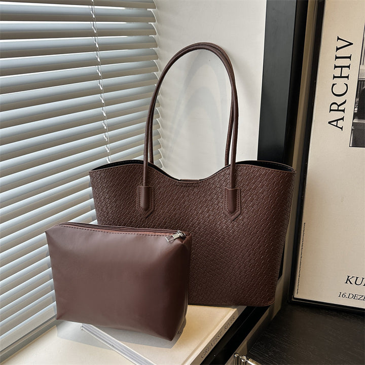 Handheld Tote Bag Women New Large Capacity Commuter Versatile Shoulder Bag Underarm Bag Unique