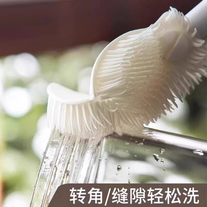 长柄硅胶杯刷洗杯子专用刷子奶瓶刷清洁刷无死角杯刷水杯清洗神器