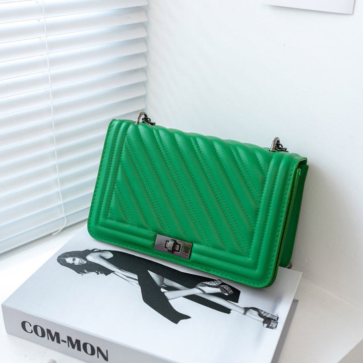 New Women's Bag Small Fashion Casual Shoulder Bag Korean Style Trendy Crossbody Bagins