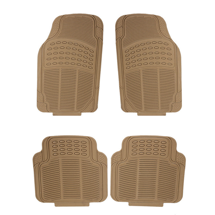 4 Piece Set Waterproof Non Slip Durable Car Stain Resistant Car Foot Matpvc Floor Mat