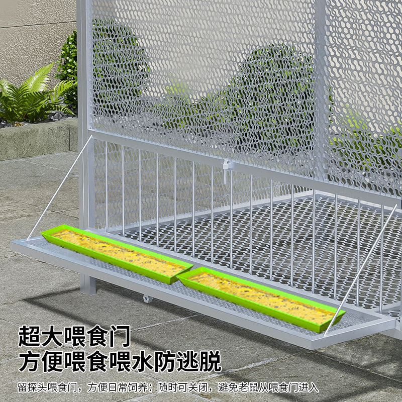 鸡笼子室内外家用大号养鸡笼农村鸡舍鸡窝鸡房子鸡棚铁丝网鸭子笼