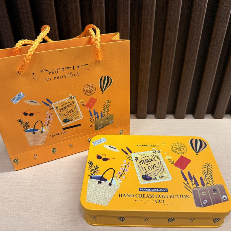 L'OCCITANE Hand Cream Starry Night Cherry Blossom Gift Box - Portable Hand Cream Set
