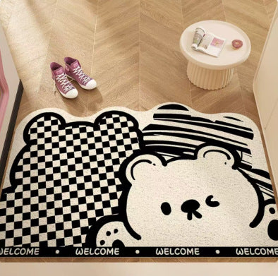 Small Dog Floor Mat Entryway Door Mat Non Slip Foot Mat Entryway Carpet Comfortable