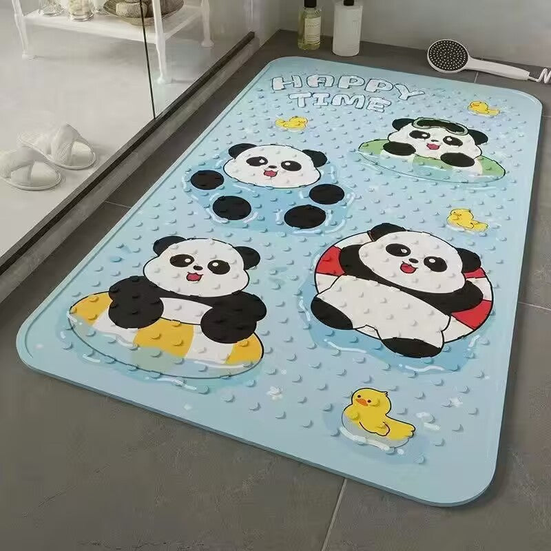 卡通浴室防滑垫淋浴洗澡浴缸卫生间厕所卫浴防水脚垫子地垫门垫子