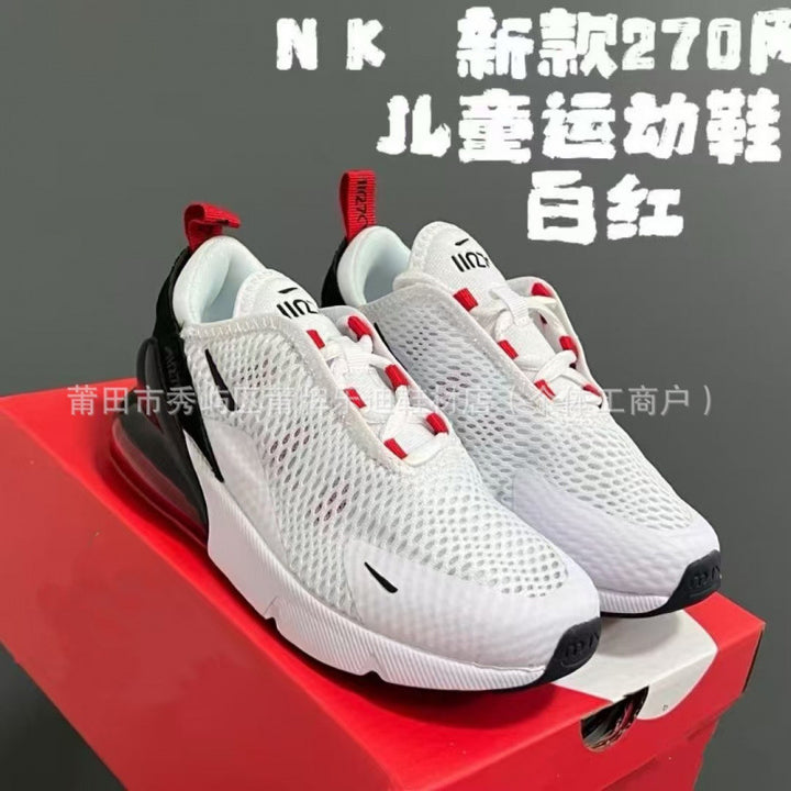 Kids Shoesmax 270 Children Children Parent Child Sneakers Breathable Kids Running Shoes