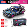 Apollo Sports Car Building Blocks Set – High-Difficulty Drift Racing Car Model Assembly Toy