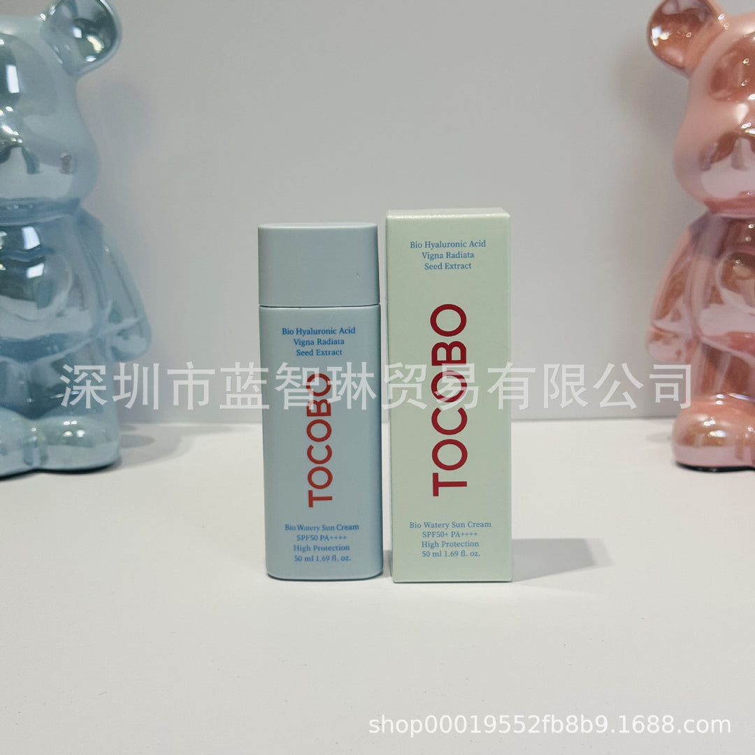 跨境 韩国TOCOBO防/晒霜水感精华防/晒棒眼霜维他命光感柠檬唇膜