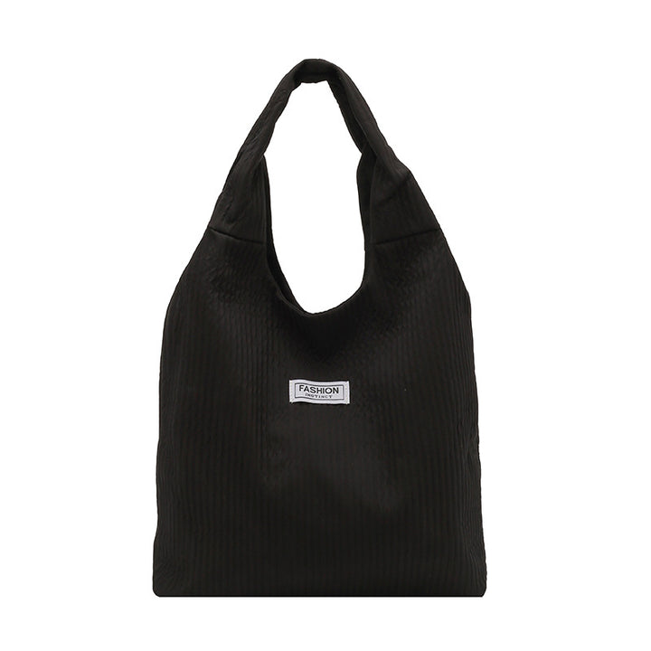 Spring New Minimalist Large Shoulder Bag – Korean Retro Single Shoulder Bag