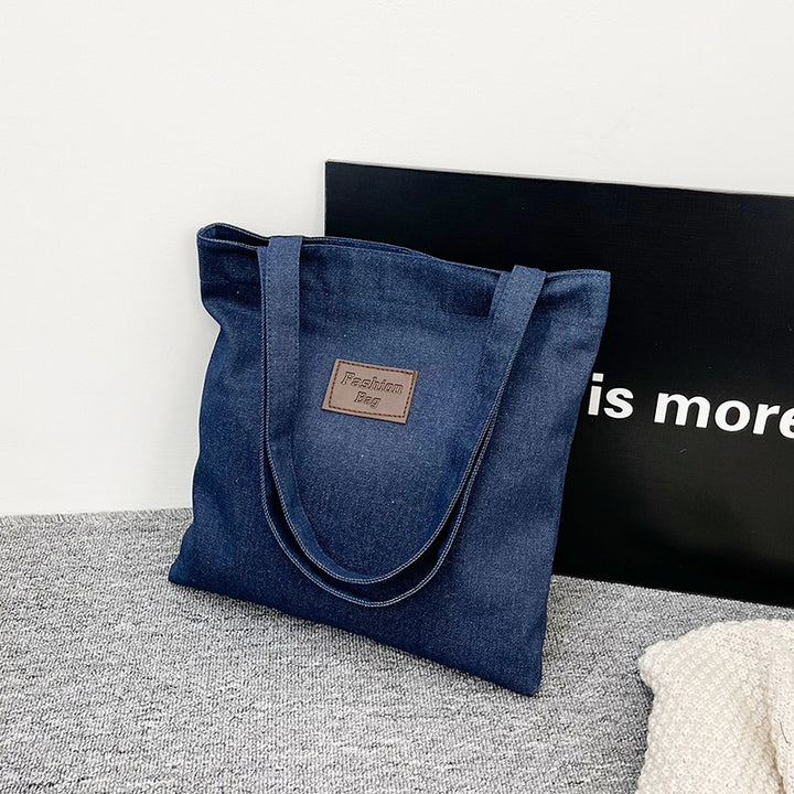 Wholesale Shoulder Bag Women Casual Korean Style Women Tote Bag Canvas Student Handheld Drop Shipping