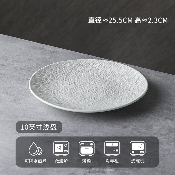 釉下彩餐具套装源头工厂定制2024新款高级感碗具轻奢碗碟套装家用