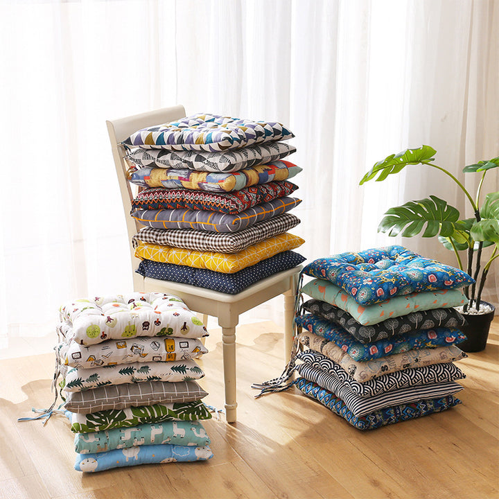 Student Seat Cushion Office Seat Cushion Home Cotton Linen