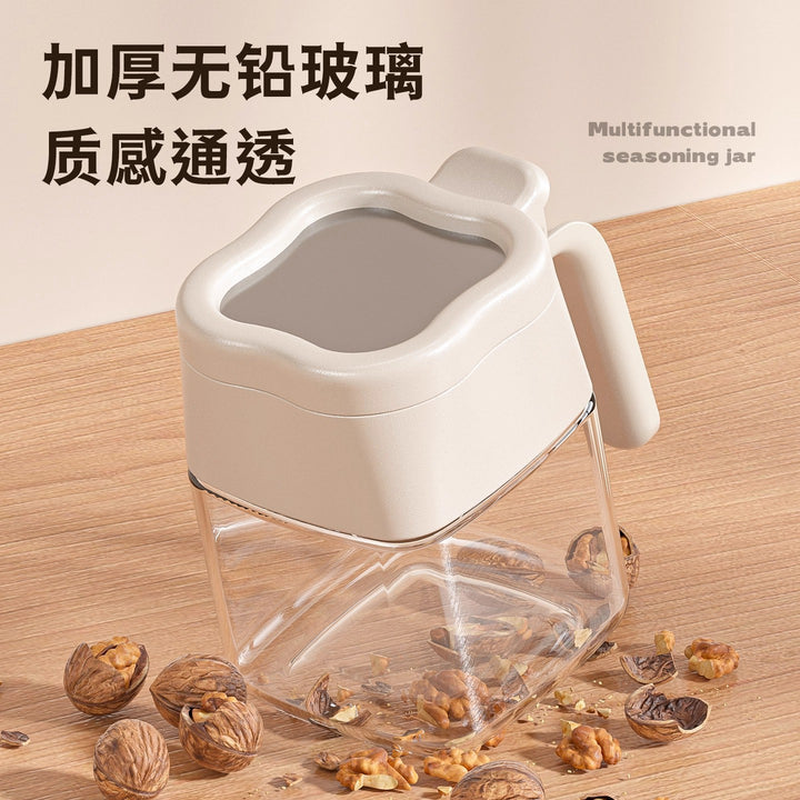 调料盒套装厨房家用调味料罐味精盐罐油壶收纳盒组合调料分装瓶