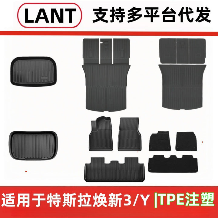 Compatible Model Y/YL/3 Foot Mat Floor Mat Tesla Accessories