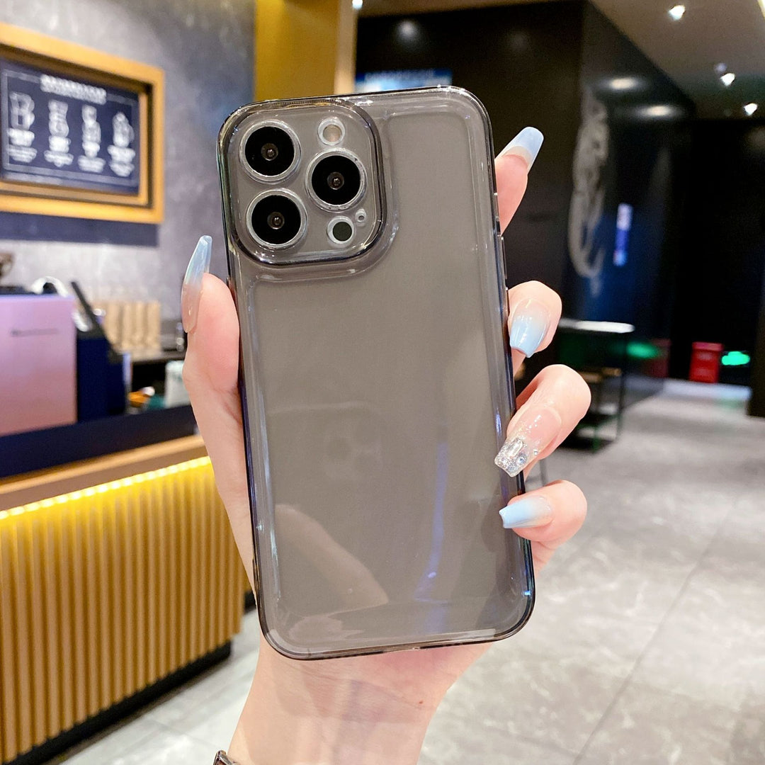 For iPhone17 promax Clear Phone Caseiphone 16 TPU Shockproof 15 Full Coverage 13 Protective Case