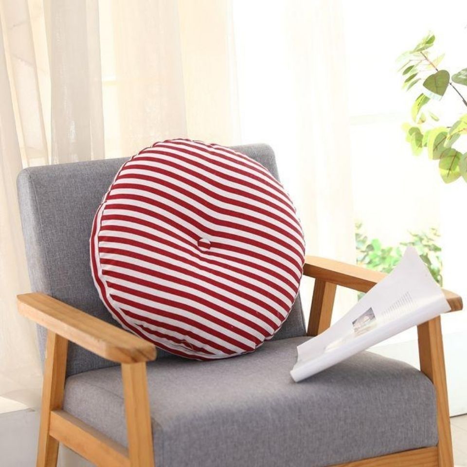 Large Linen Seat Cushion Thickened Japanese Style Seat Cushion